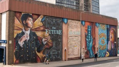 glasgow mural trail map
